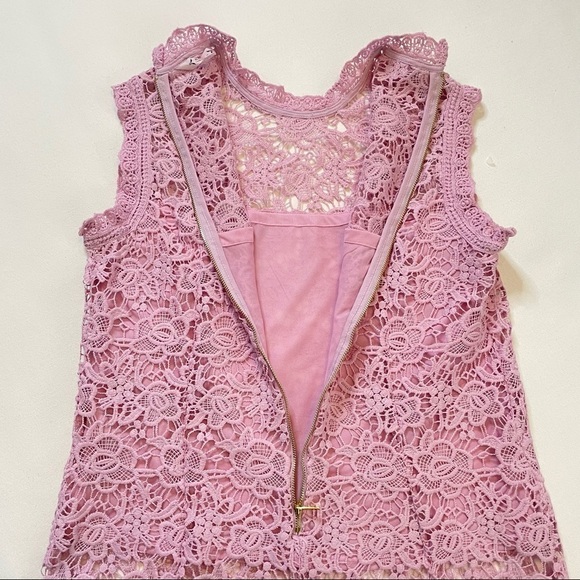 Nanette Laporte lace sleeveless top sz medium - Picture 7 of 11